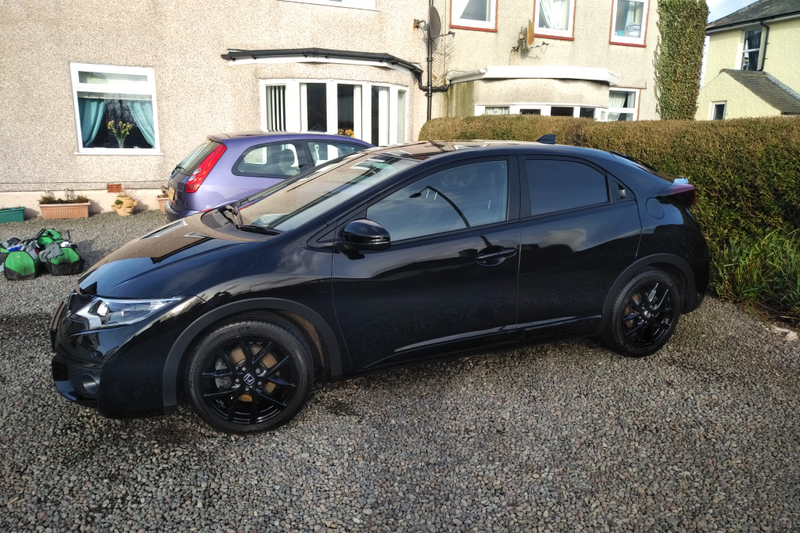 Illustration for article titled Back to Scotland to clean the Ninth Gen Honda Civic.